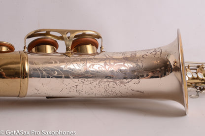 King SilverSonic Tenor Solid Silver Neck and Bell 433140 Very Good Condition