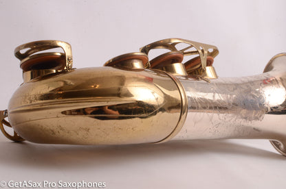 King SilverSonic Tenor Solid Silver Neck and Bell 433140 Very Good Condition