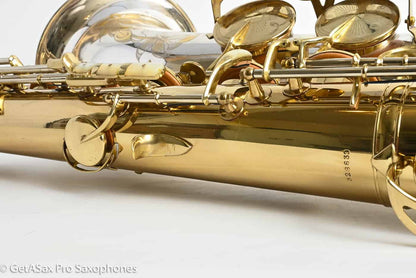 King Series II Silversonic Full Pearls Tenor Saxophone Matt Stohrer Overhaul Exceptional 328630