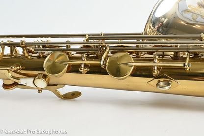 King Series II Silversonic Full Pearls Tenor Saxophone Matt Stohrer Overhaul Exceptional 328630