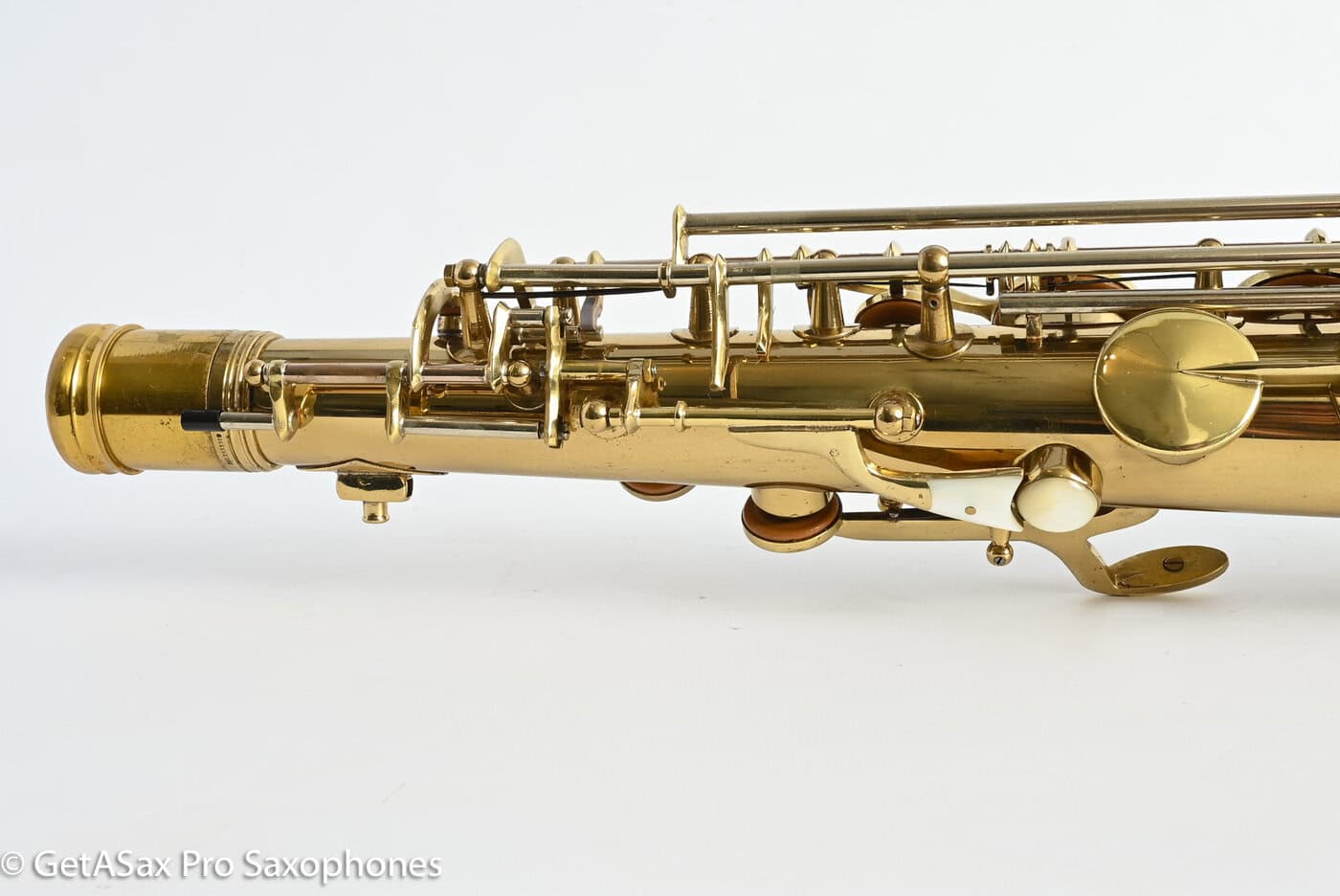 King Series II Silversonic Full Pearls Tenor Saxophone Matt Stohrer Overhaul Exceptional 328630