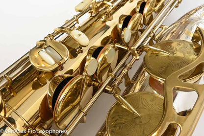 King Series II Silversonic Full Pearls Tenor Saxophone Matt Stohrer Overhaul Exceptional 328630