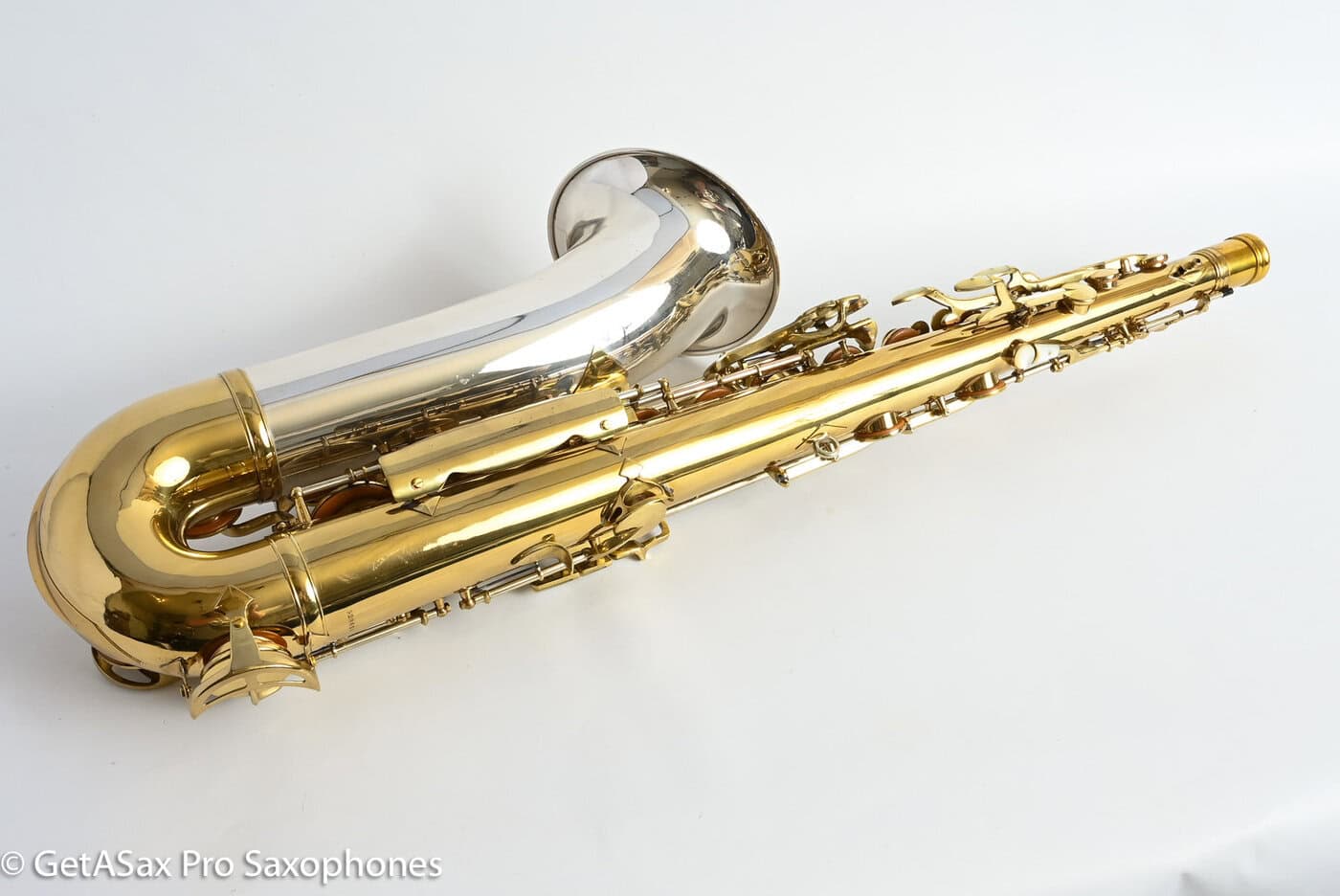 King Series II Silversonic Full Pearls Tenor Saxophone Matt Stohrer Overhaul Exceptional 328630