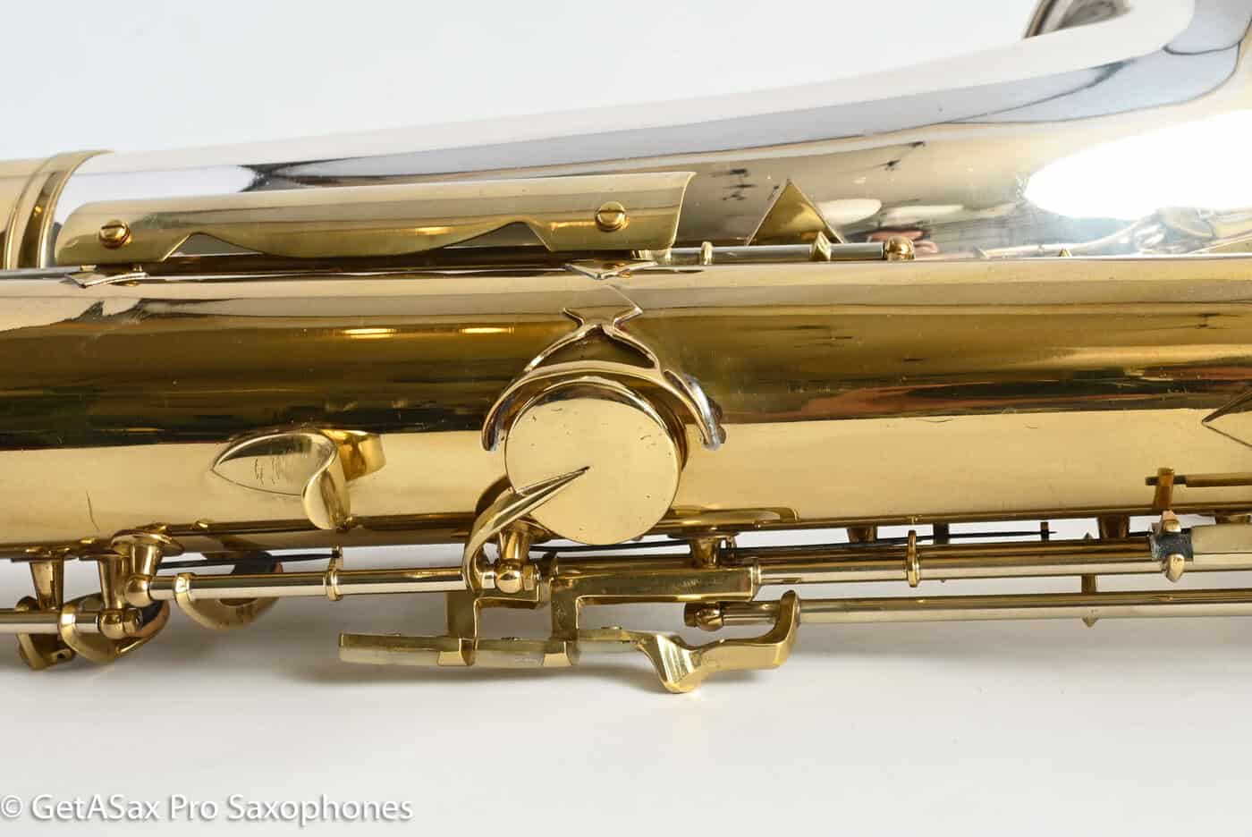 King Series II Silversonic Full Pearls Tenor Saxophone Matt Stohrer Overhaul Exceptional 328630