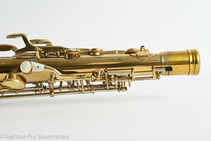 King Series II Silversonic Full Pearls Tenor Saxophone Matt Stohrer Overhaul Exceptional 328630