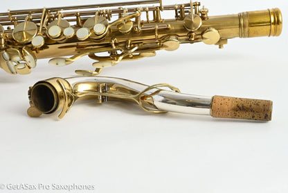 King Series II Silversonic Full Pearls Tenor Saxophone Matt Stohrer Overhaul Exceptional 328630