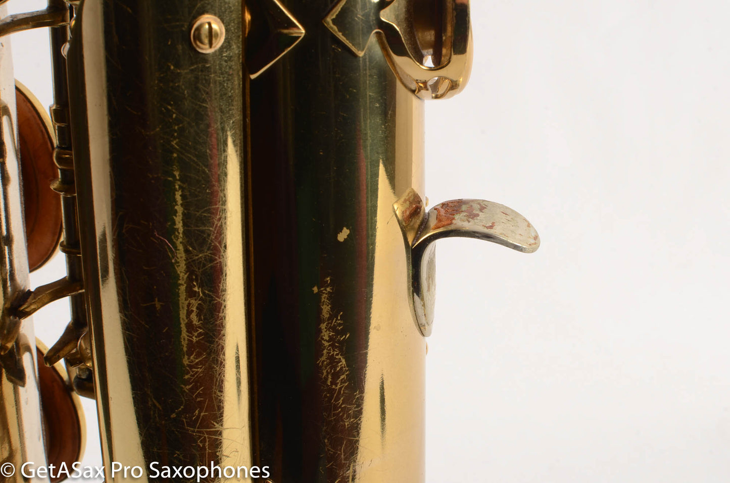 King Silversonic Tenor Excellent Condition Original Lacquer Silver Neck + Bell + Treypack 448262