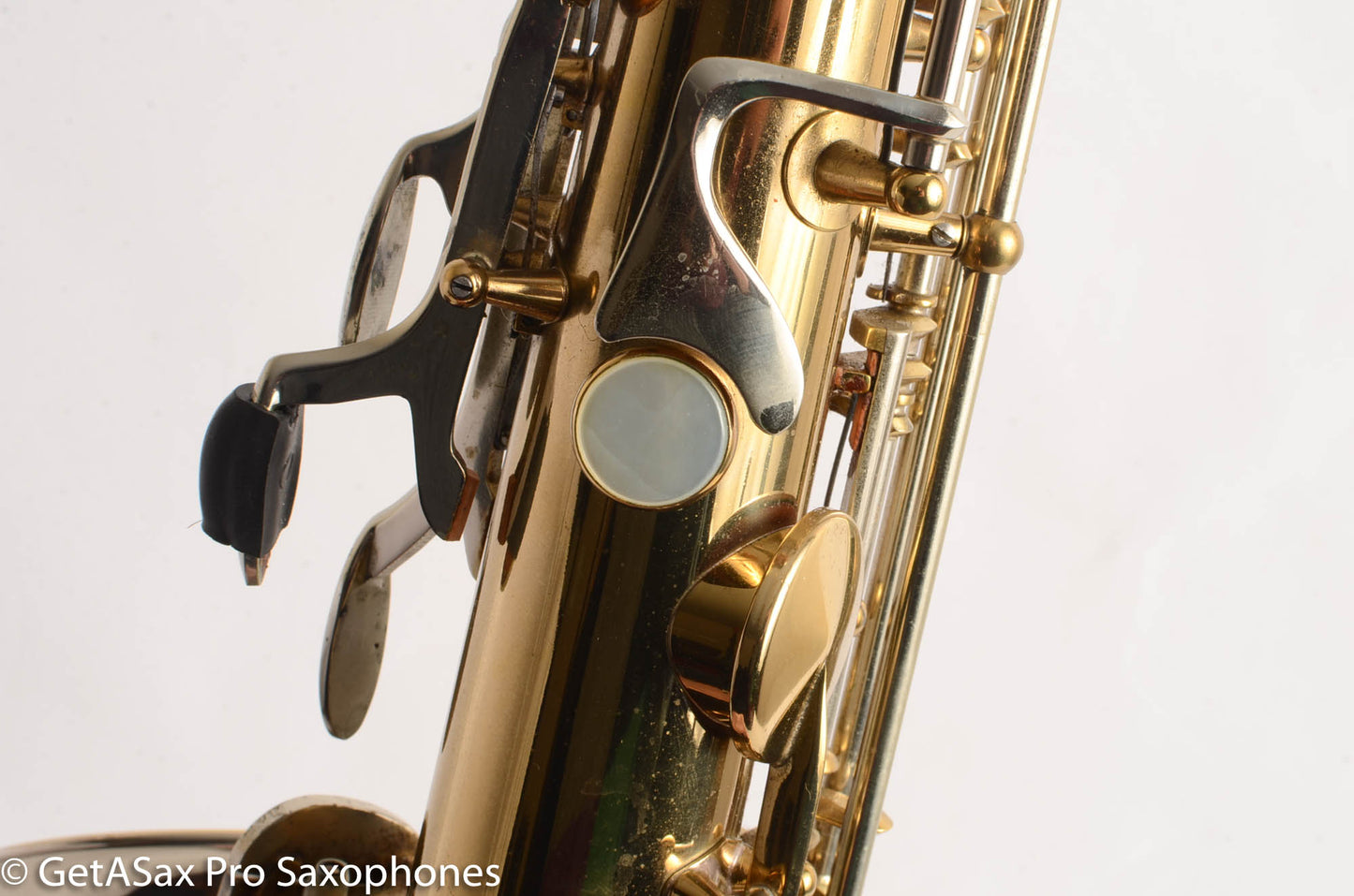 King Silversonic Tenor Excellent Condition Original Lacquer Silver Neck + Bell + Treypack 448262