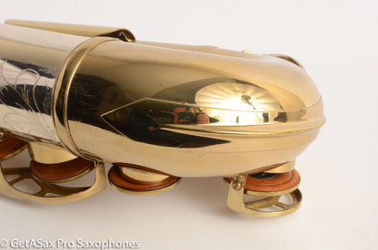 King Silversonic Tenor Excellent Condition Original Lacquer Silver Neck + Bell + Treypack 448262