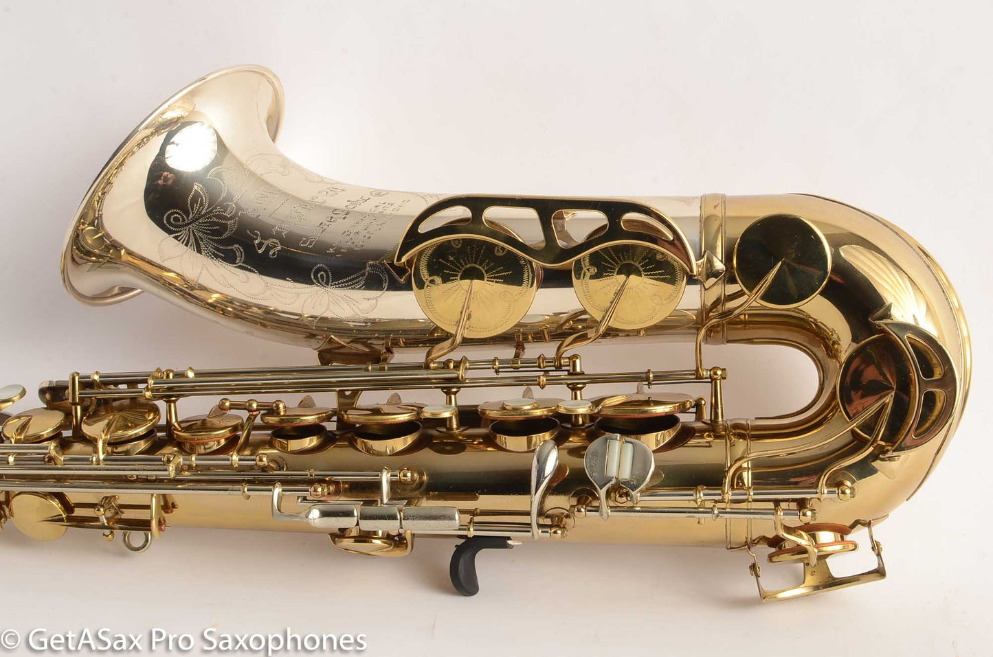 King Silversonic Tenor Excellent Condition Original Lacquer Silver Neck + Bell + Treypack 448262