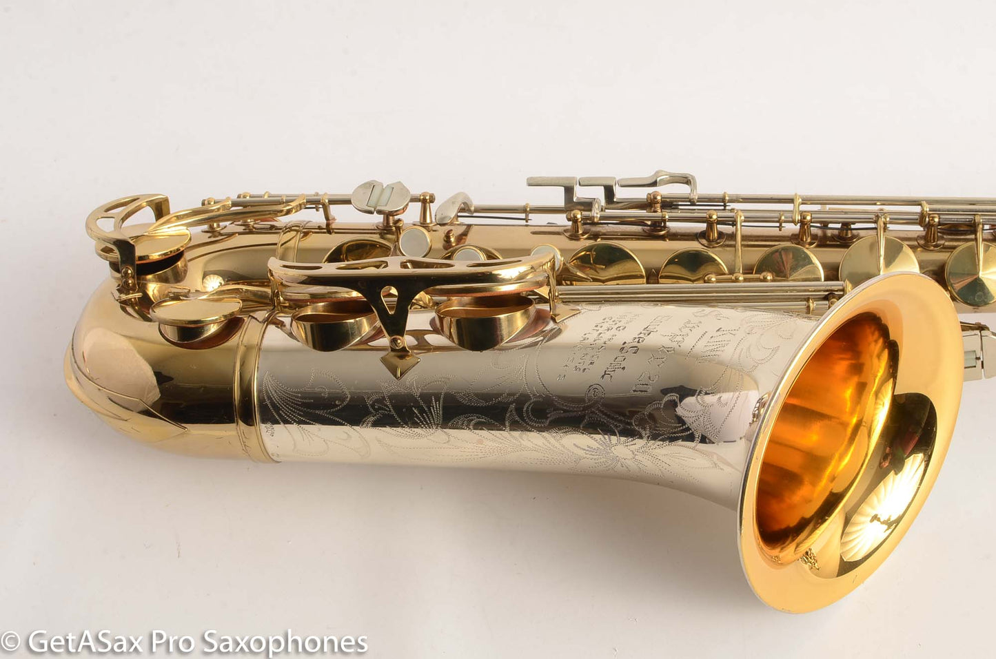 King Silversonic Tenor Excellent Condition Original Lacquer Silver Neck + Bell + Treypack 448262