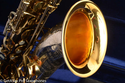 King Silversonic Tenor Excellent Condition Original Lacquer Silver Neck + Bell + Treypack 448262