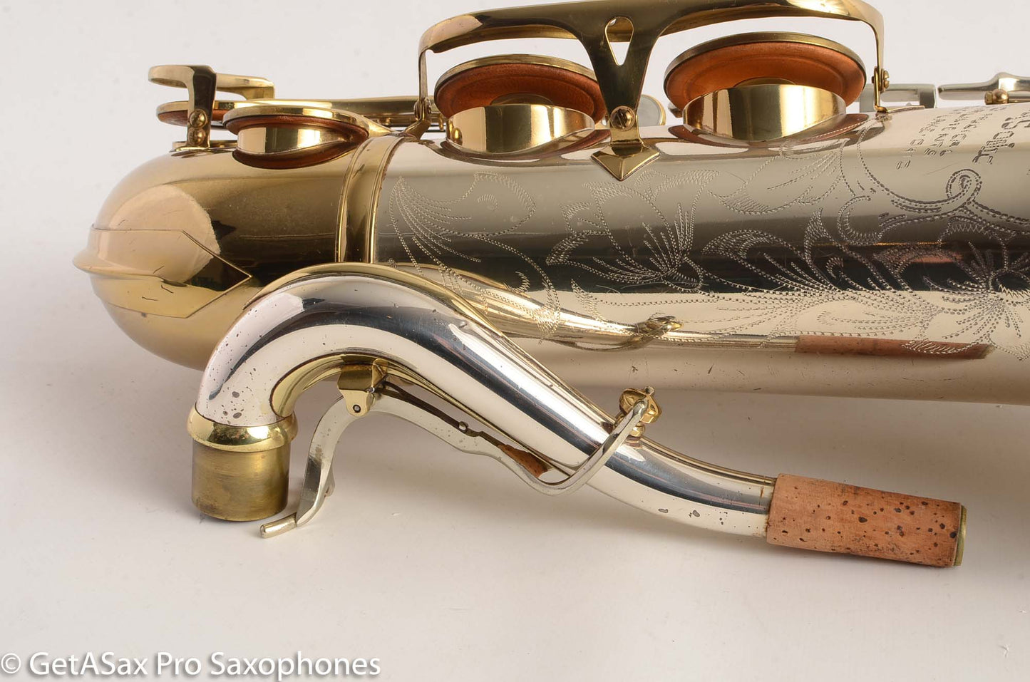 King Silversonic Tenor Excellent Condition Original Lacquer Silver Neck + Bell + Treypack 448262