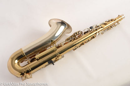 King Silversonic Tenor Excellent Condition Original Lacquer Silver Neck + Bell + Treypack 448262