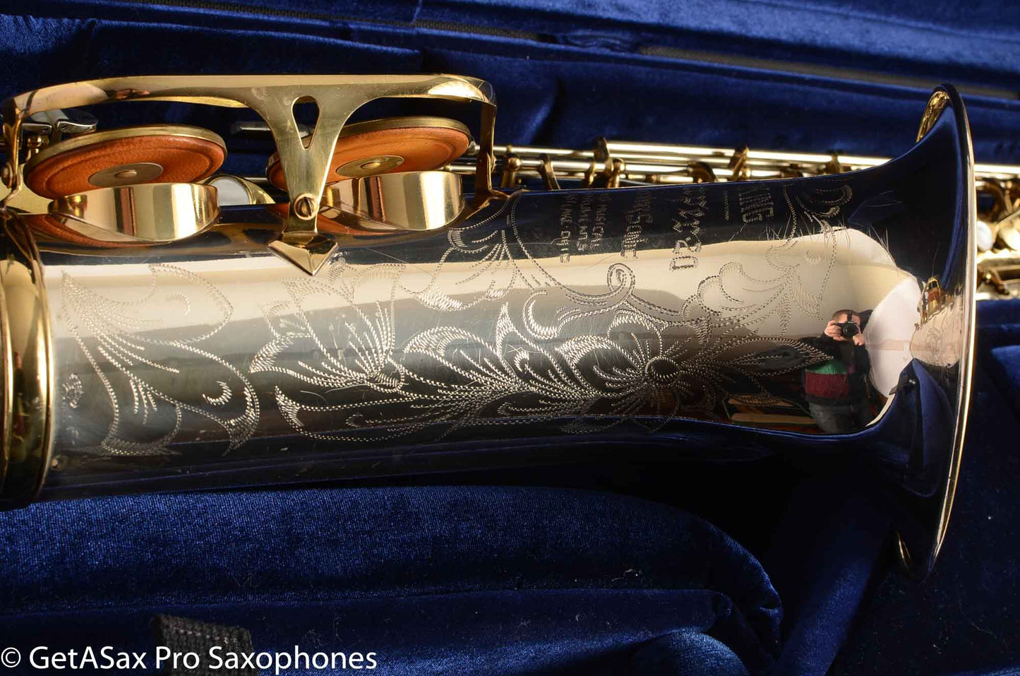 King Silversonic Tenor Excellent Condition Original Lacquer Silver Neck + Bell + Treypack 448262