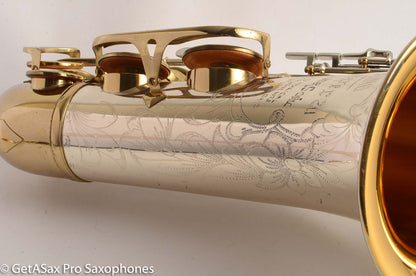 King Silversonic Tenor Excellent Condition Original Lacquer Silver Neck + Bell + Treypack 448262