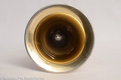 King Soprano Saxophone Original Silver Plate 81960 Great Deal!