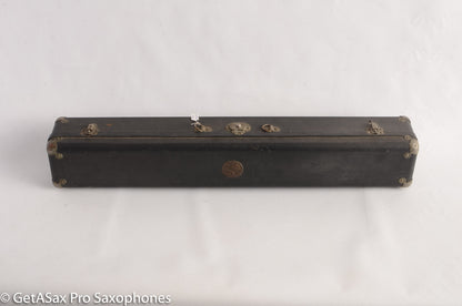 King Original Gold Plate Soprano Saxophone Beautiful Engraving 56362