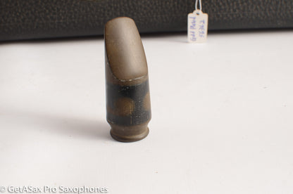 King Original Gold Plate Soprano Saxophone Beautiful Engraving 56362