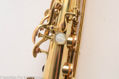 King Soprano Saxophone Gold Plate Fresh Overhaul Amazing! 99847