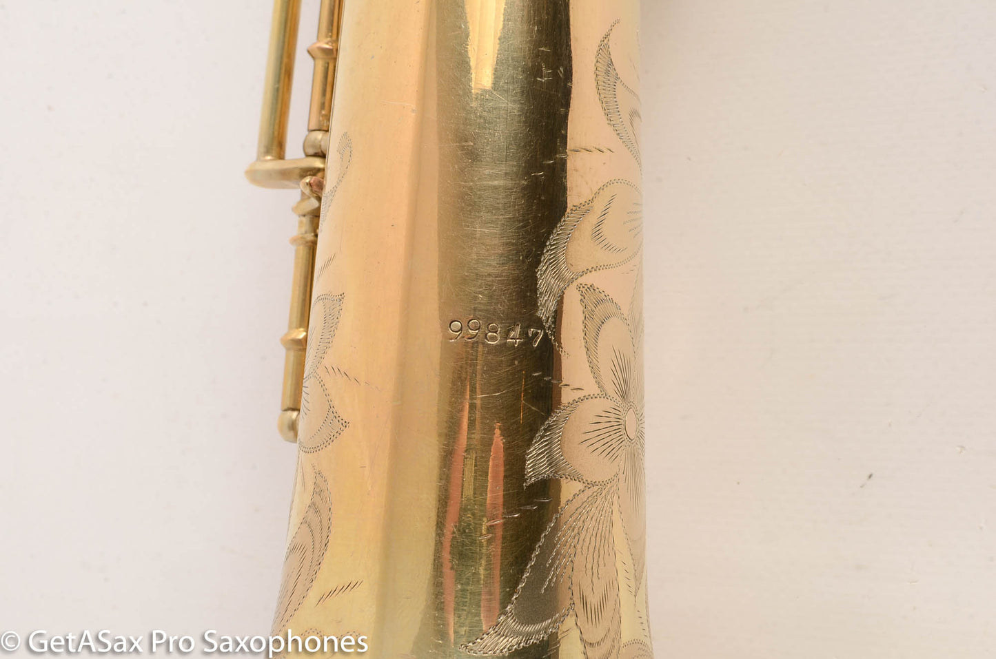 King Soprano Saxophone Gold Plate Fresh Overhaul Amazing! 99847