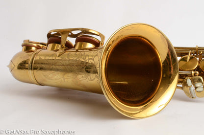 King Super 20 Alto 1950 Original Lacquer Recent Overhaul Full Pearls Excellent Condition 313044