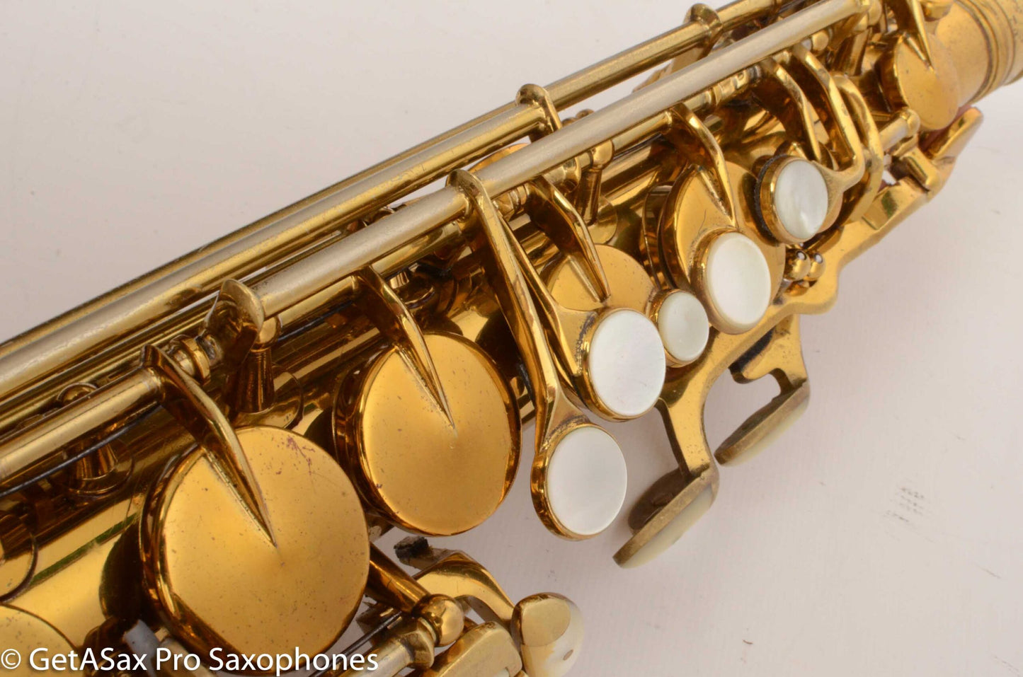 King Super 20 Alto 1950 Original Lacquer Recent Overhaul Full Pearls Excellent Condition 313044