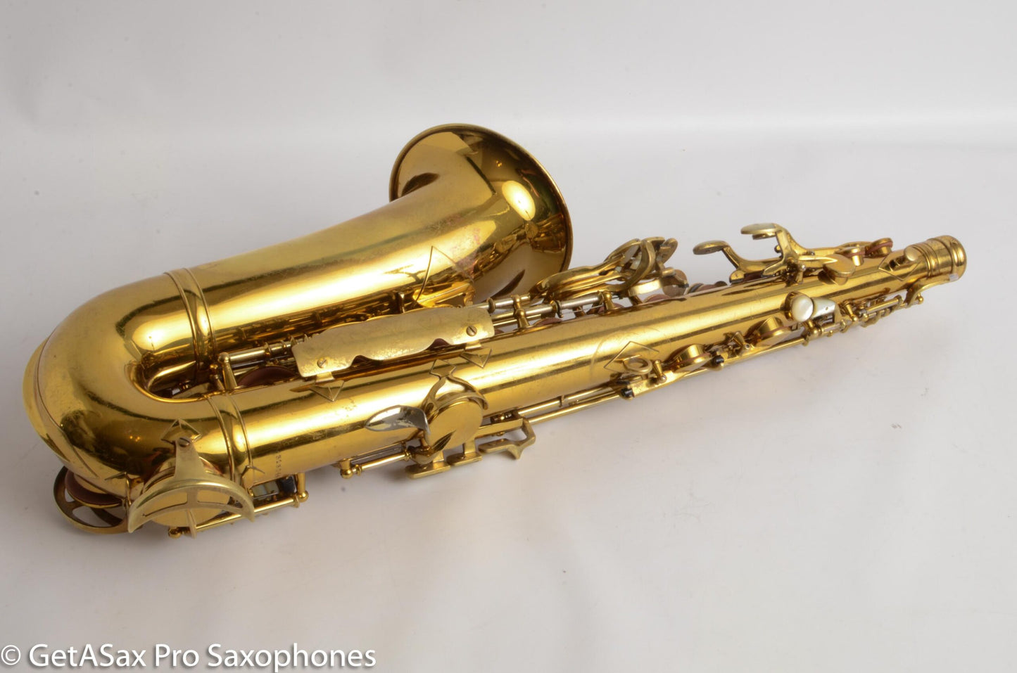 King Super 20 Alto 1950 Original Lacquer Recent Overhaul Full Pearls Excellent Condition 313044