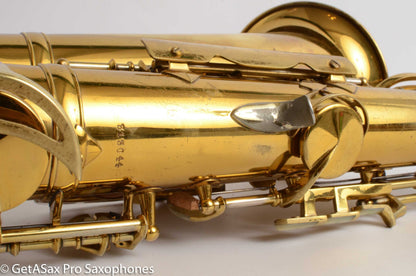 King Super 20 Alto 1950 Original Lacquer Recent Overhaul Full Pearls Excellent Condition 313044
