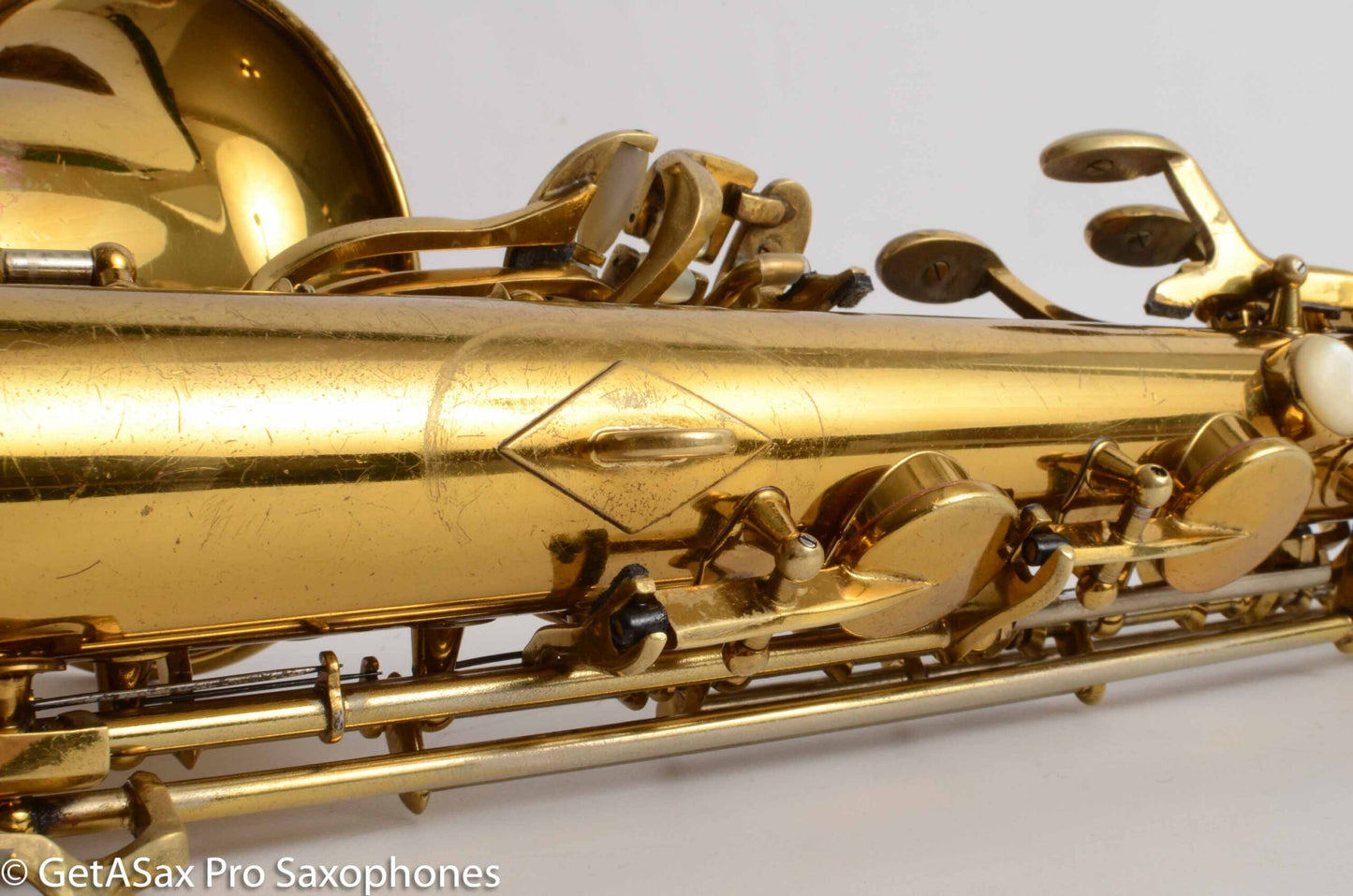 King Super 20 Alto 1950 Original Lacquer Recent Overhaul Full Pearls Excellent Condition 313044