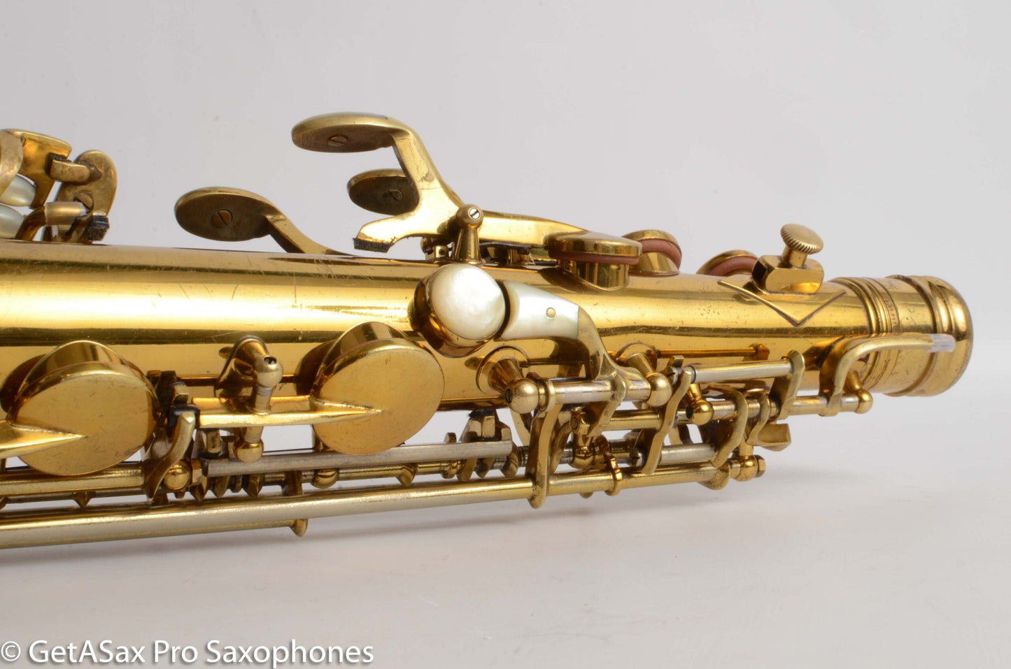 King Super 20 Alto 1950 Original Lacquer Recent Overhaul Full Pearls Excellent Condition 313044