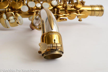 King Super 20 Alto 1950 Original Lacquer Recent Overhaul Full Pearls Excellent Condition 313044