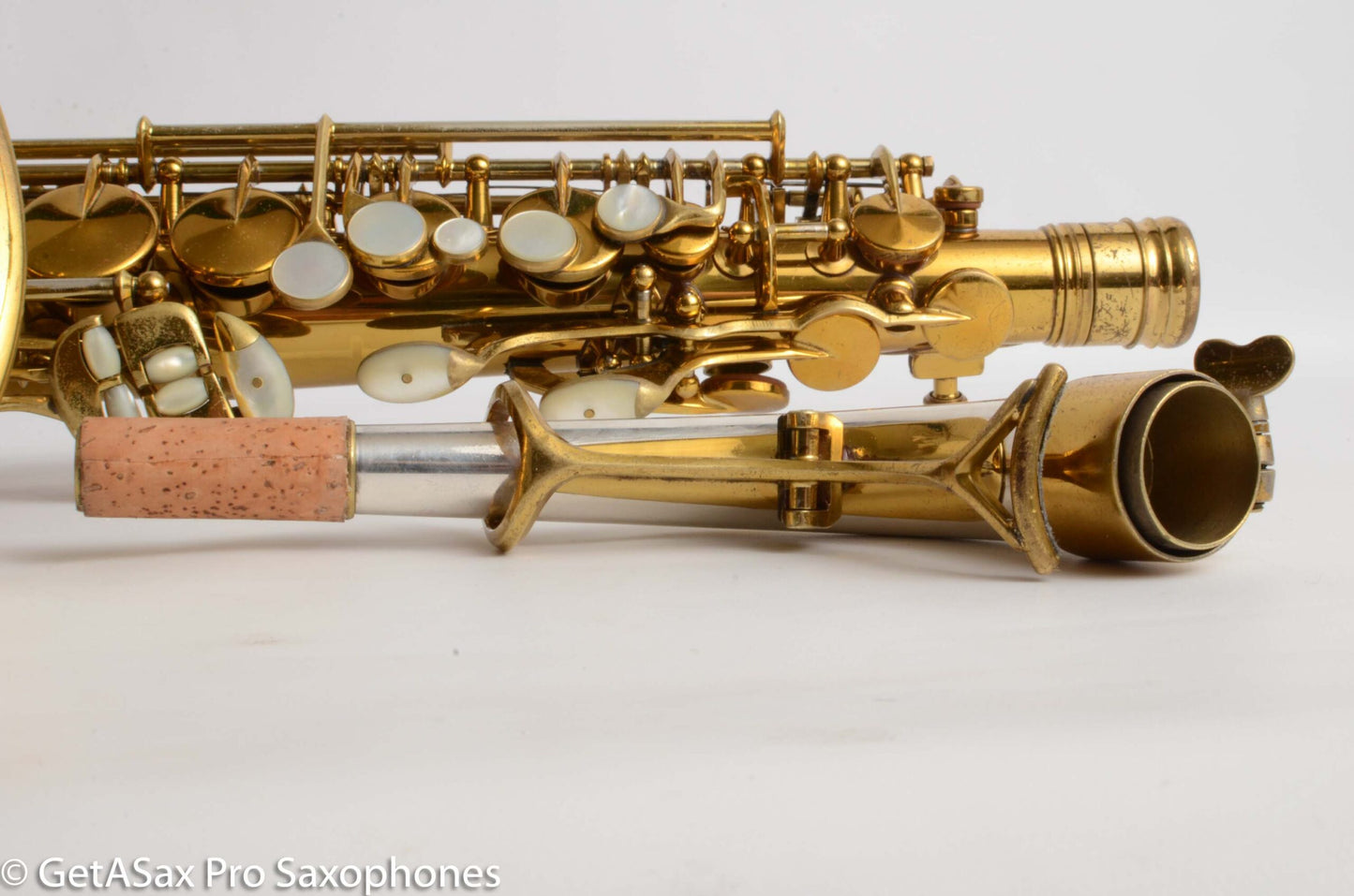 King Super 20 Alto 1950 Original Lacquer Recent Overhaul Full Pearls Excellent Condition 313044