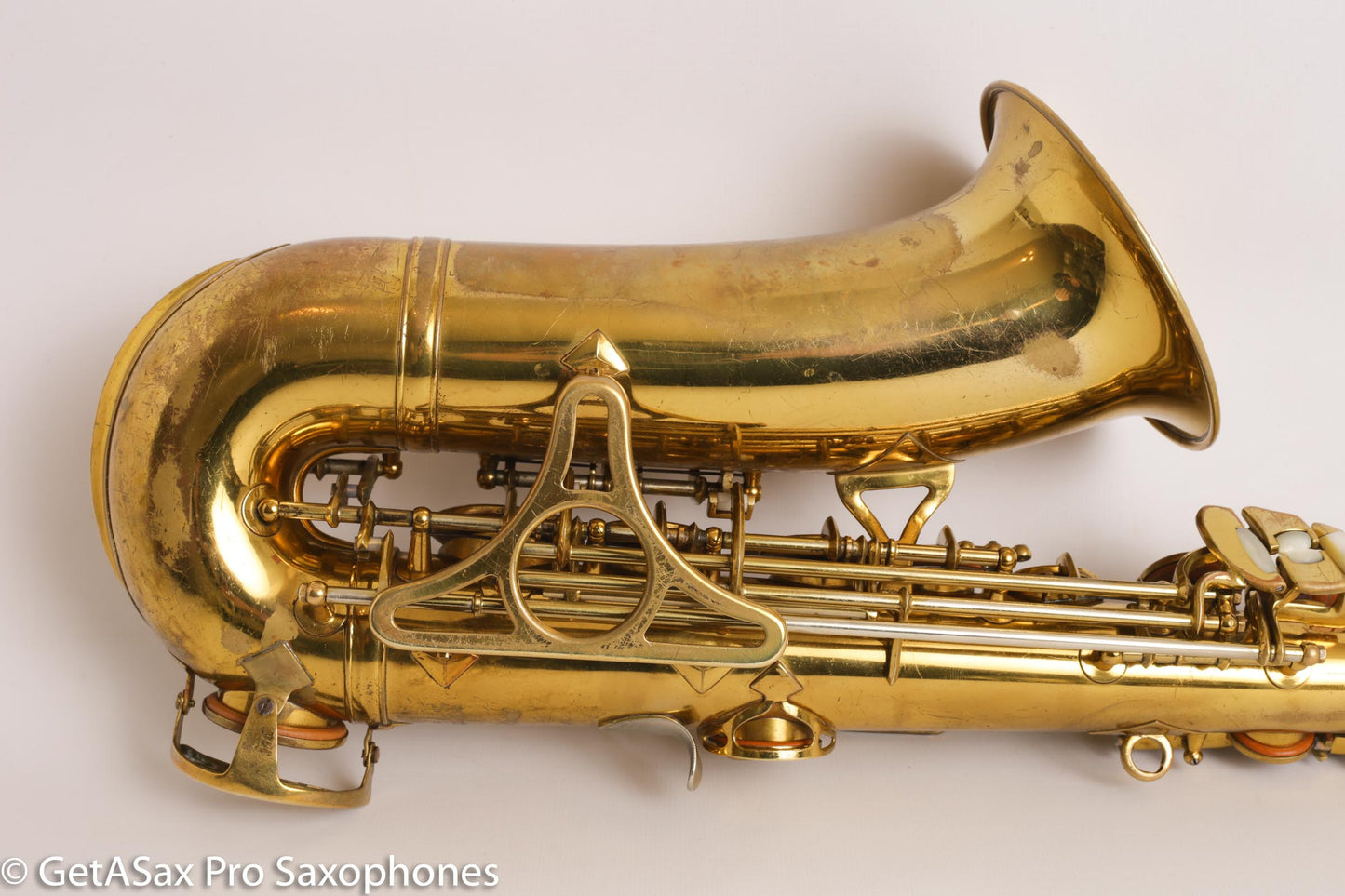 King Super 20 Alto Saxophone Full Pearls Original Lacquer Exceptional! 298279