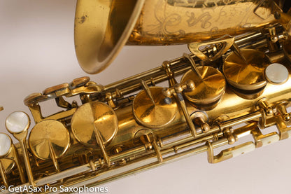 King Super 20 Alto Saxophone Full Pearls Original Lacquer Exceptional! 298279