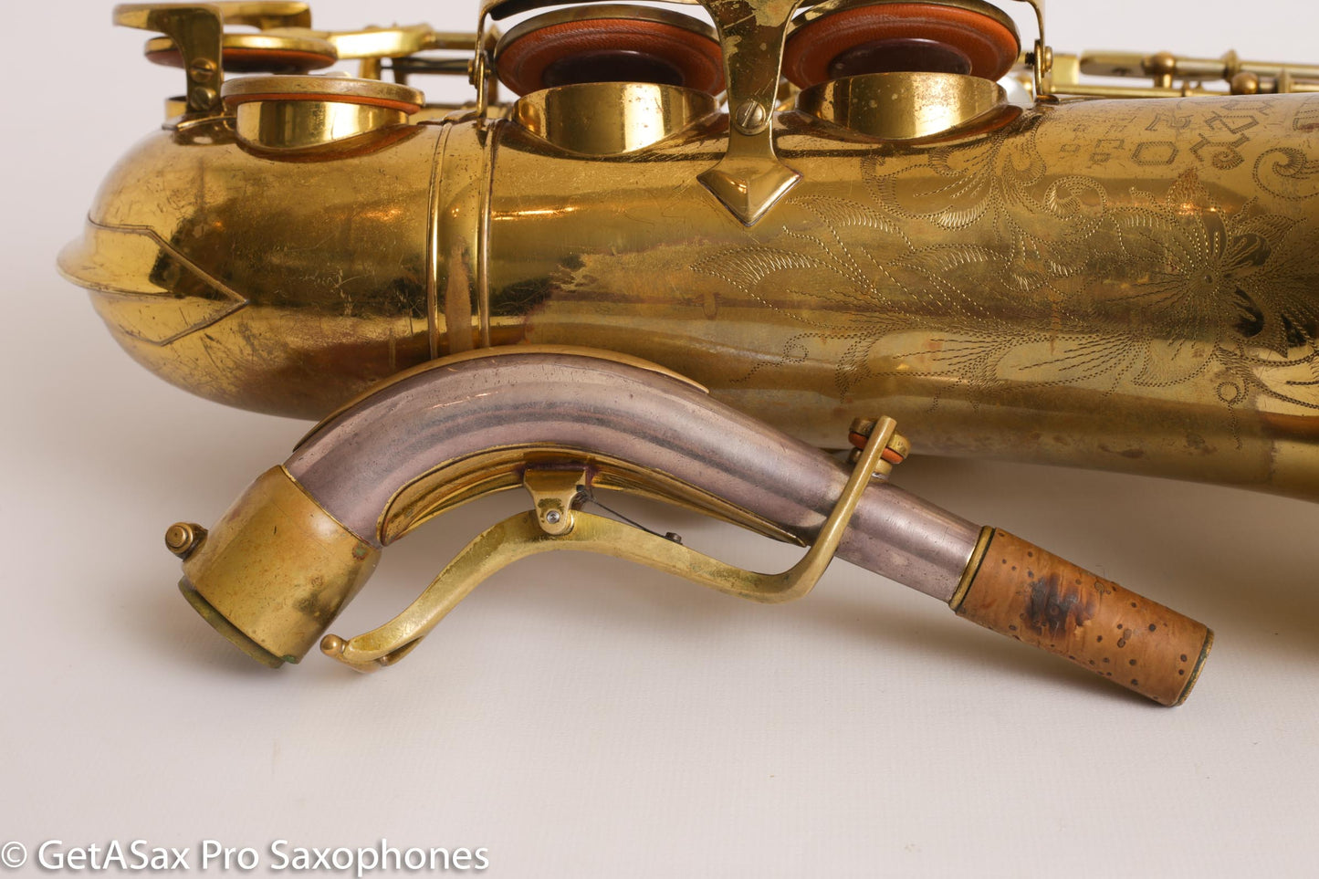 King Super 20 Alto Saxophone Full Pearls Original Lacquer Exceptional! 298279