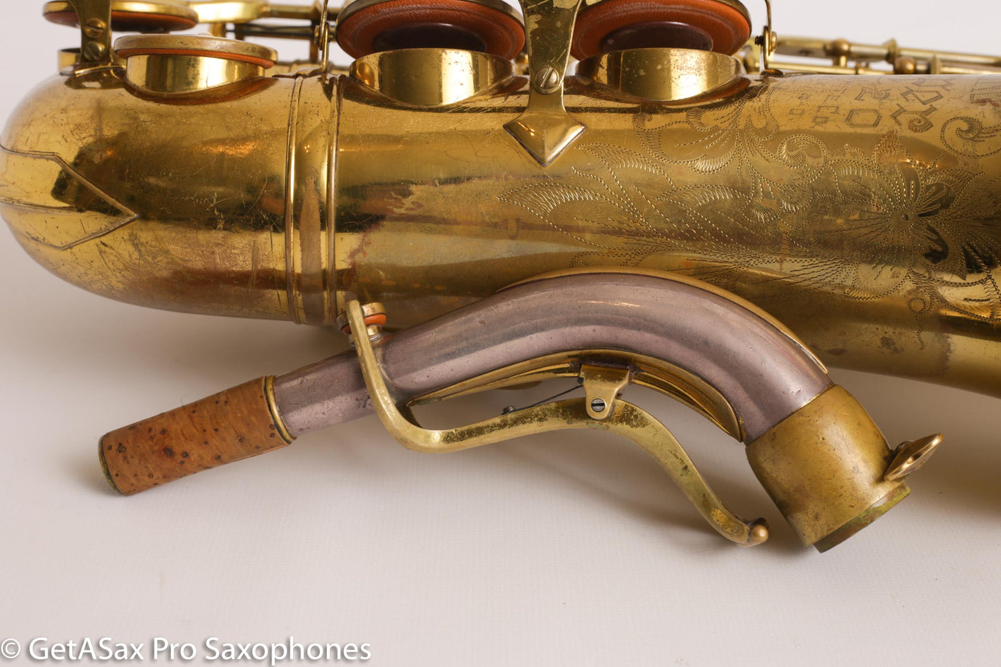 King Super 20 Alto Saxophone Full Pearls Original Lacquer Exceptional! 298279