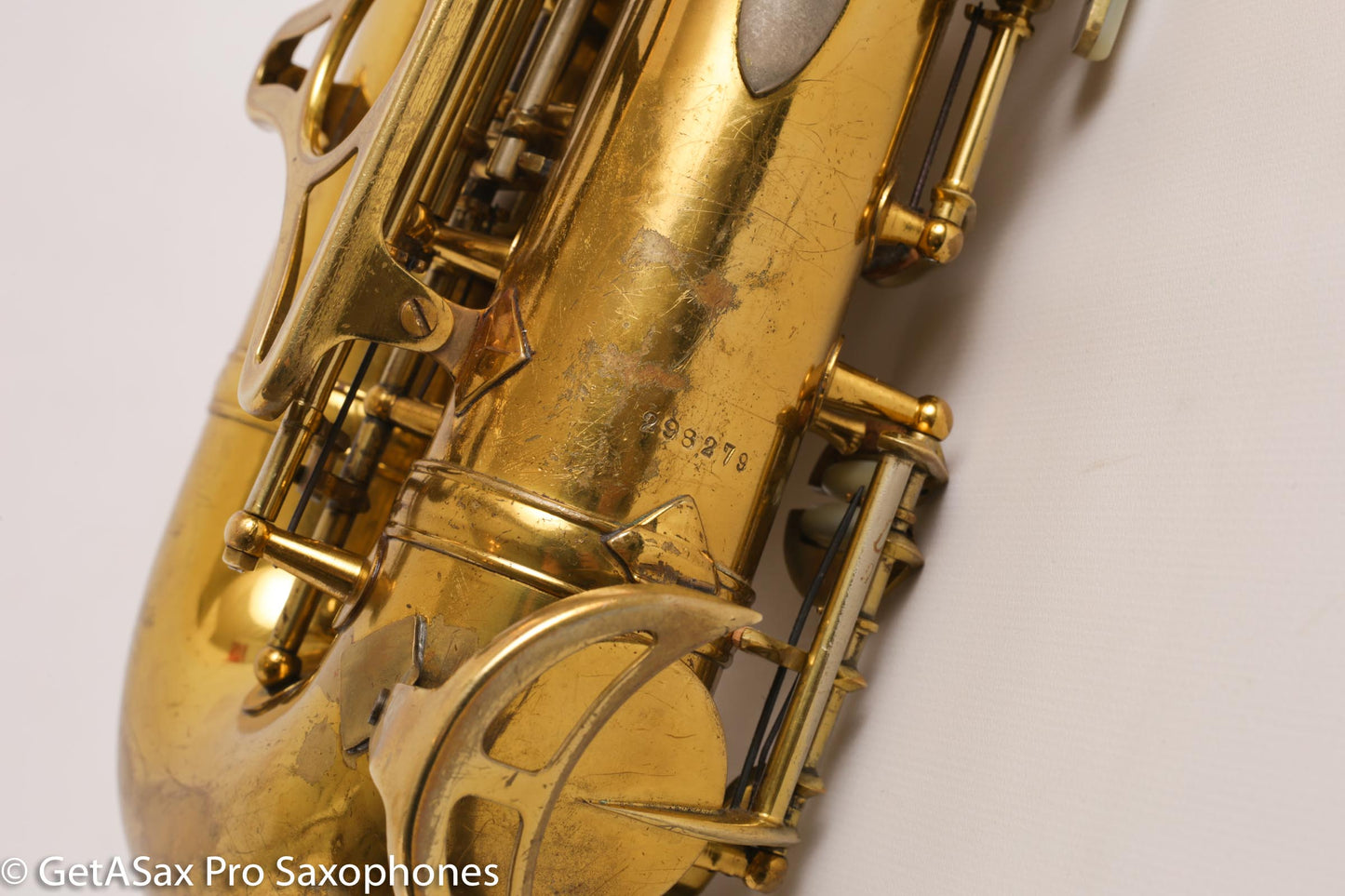 King Super 20 Alto Saxophone Full Pearls Original Lacquer Exceptional! 298279
