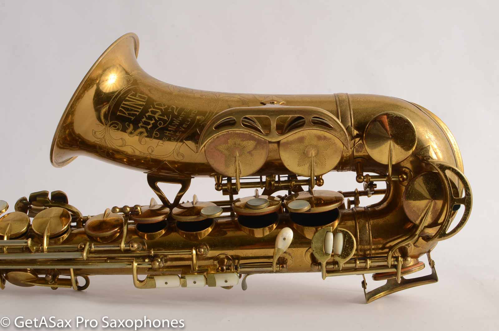 King Super 20 Alto Saxophone 298298 Original Fresh Overhaul! – GETASAX