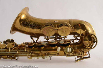 King Super 20 Alto Saxophone 298298 Original Fresh Overhaul!