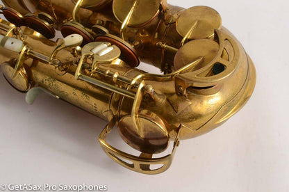 King Super 20 Alto Saxophone 298298 Original Fresh Overhaul!