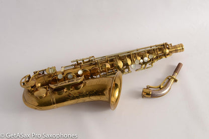 King Super 20 Alto Saxophone 298298 Original Fresh Overhaul!