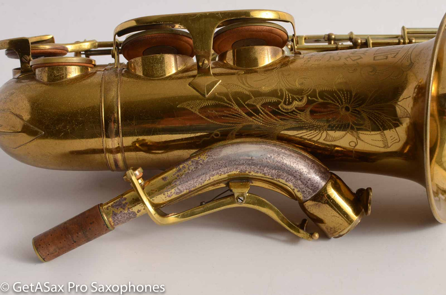 King Super 20 Alto Saxophone 298298 Original Fresh Overhaul!