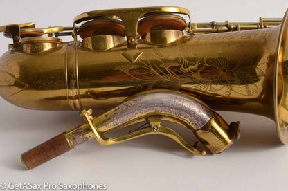 King Super 20 Alto Saxophone 298298 Original Fresh Overhaul!