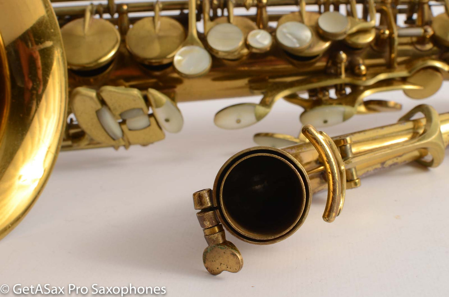 King Super 20 Alto Saxophone 298298 Original Fresh Overhaul!