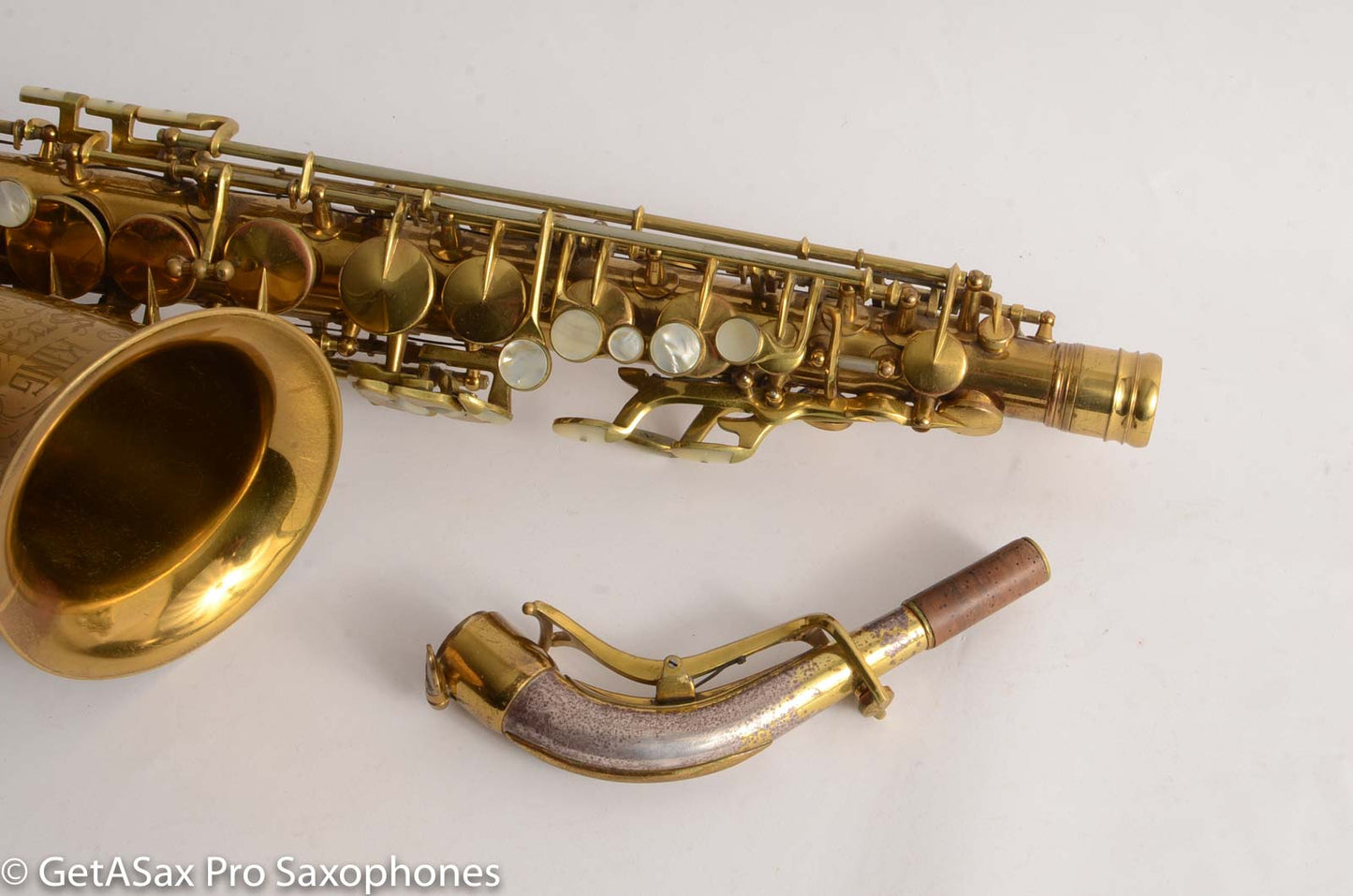 King Super 20 Alto Saxophone 298298 Original Fresh Overhaul!