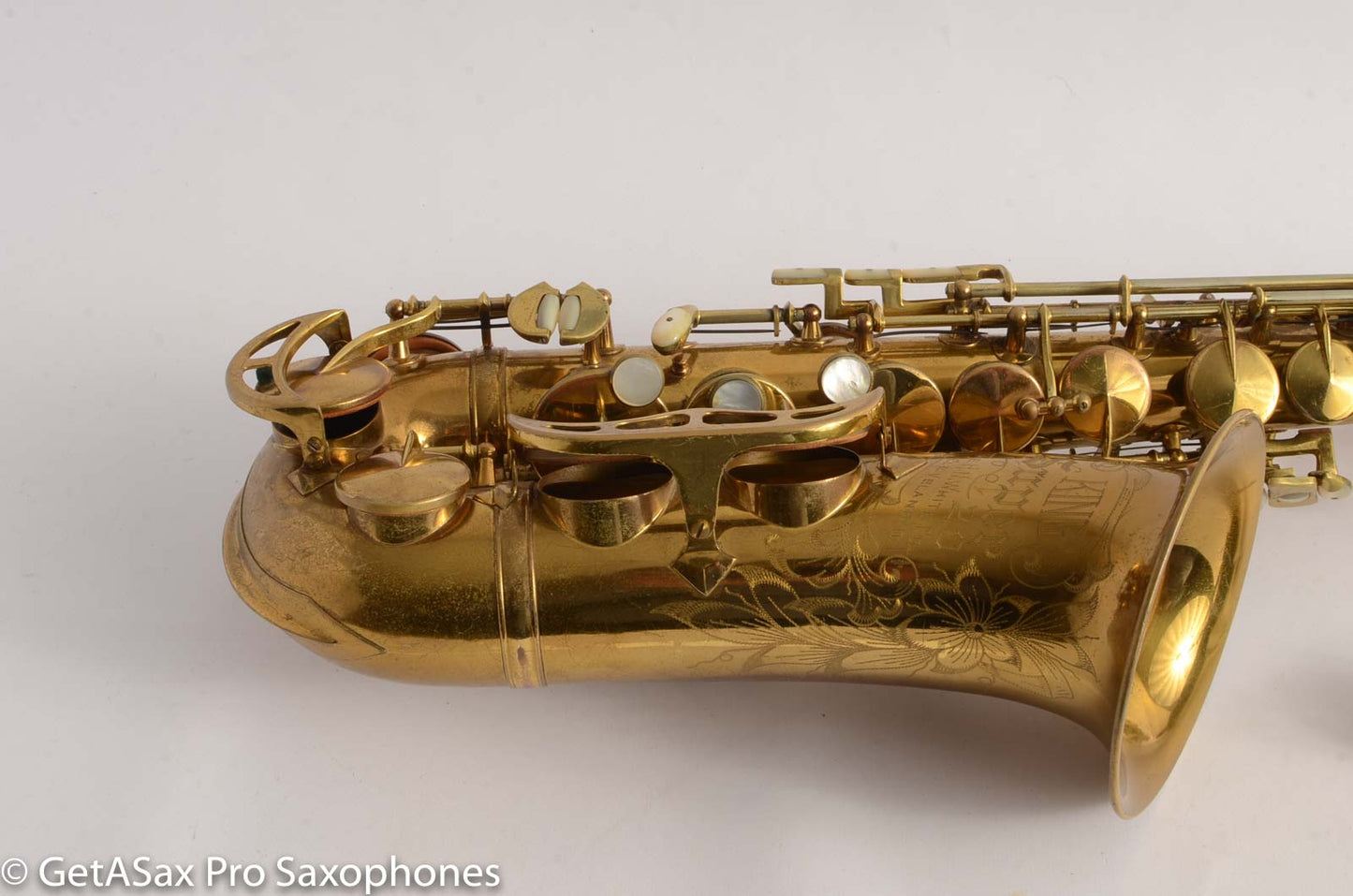 King Super 20 Alto Saxophone 298298 Original Fresh Overhaul!