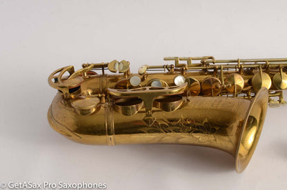 King Super 20 Alto Saxophone 298298 Original Fresh Overhaul!