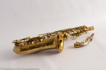 King Super 20 Alto Saxophone 298298 Original Fresh Overhaul!