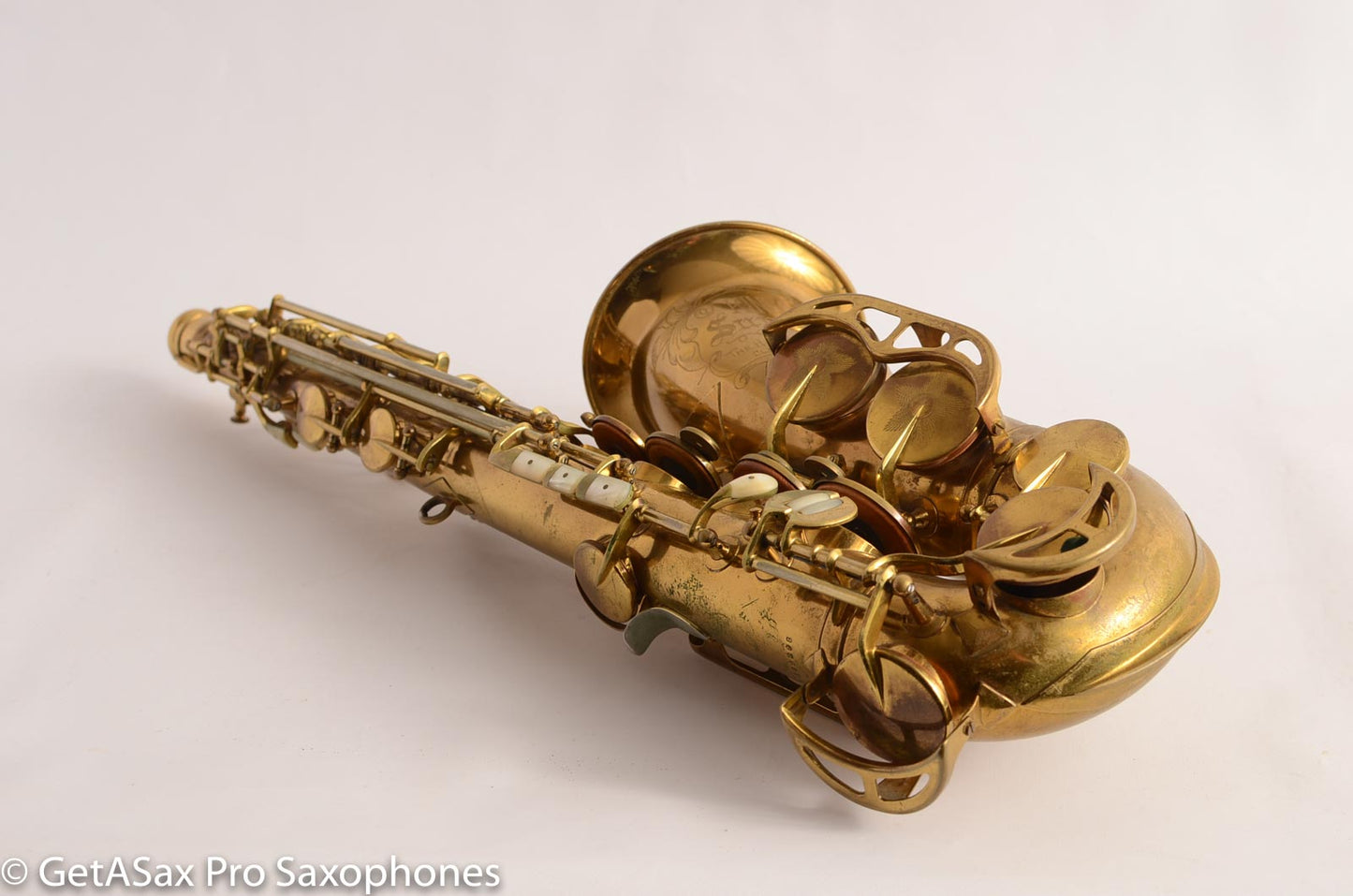 King Super 20 Alto Saxophone 298298 Original Fresh Overhaul!